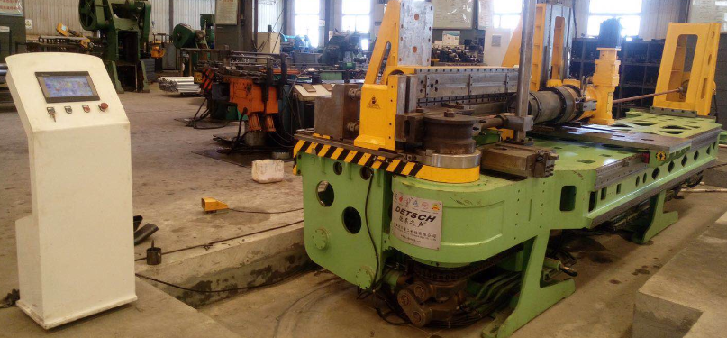专注体育行业管材弯曲——DETSCH 140CNC-2双模数控弯管机